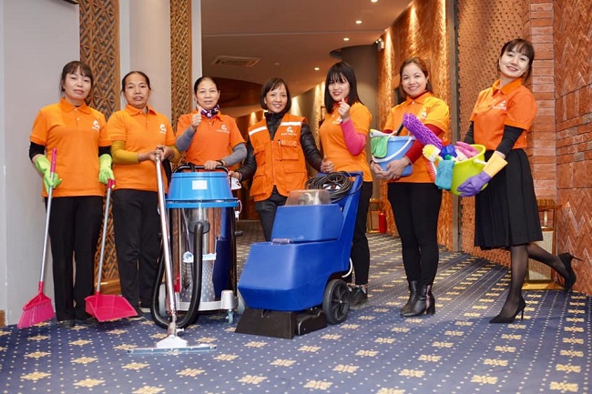 Dịch vụ vệ sinh sự kiện tại quận Hoàn Kiếm