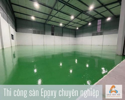 Các bước vệ sinh sàn Epoxy đúng cách