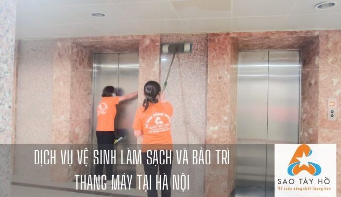 Vệ sinh đánh bóng và phục hồi thang máy tại Hà Nội năm 2022