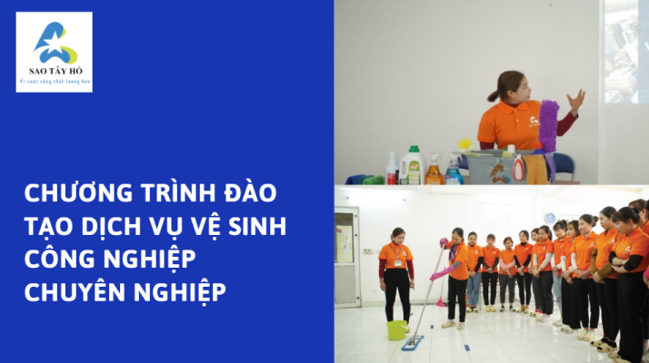 đào tạo dịch vụ vệ sinh công nghiệp