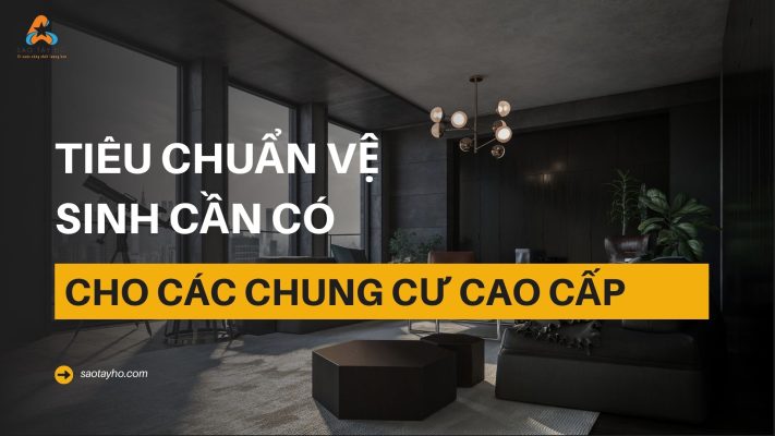 Vệ sinh chung cư