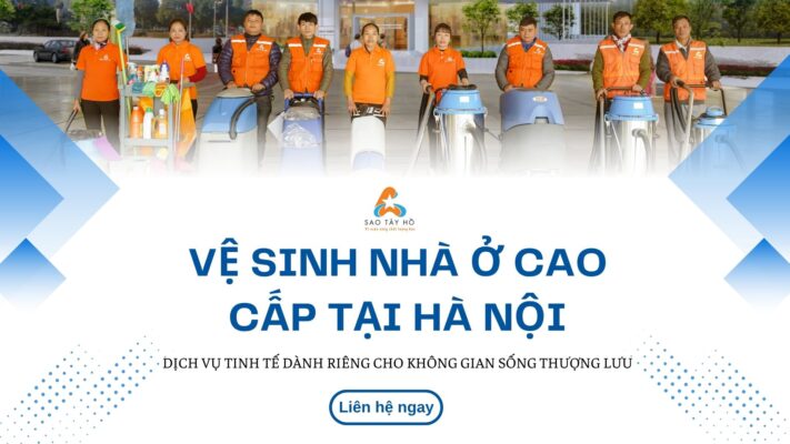 Vệ sinh nhà ở cao cấp