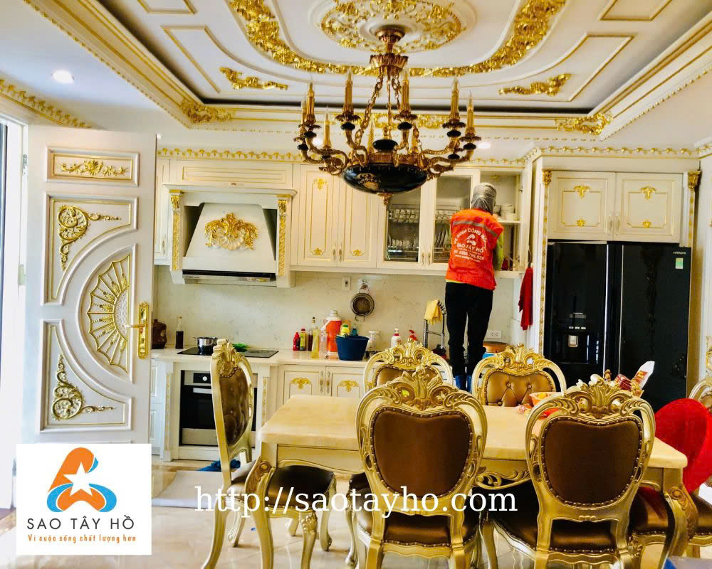 Vệ sinh biệt thự