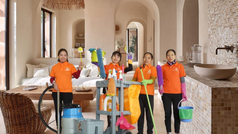 Vệ sinh biệt thự