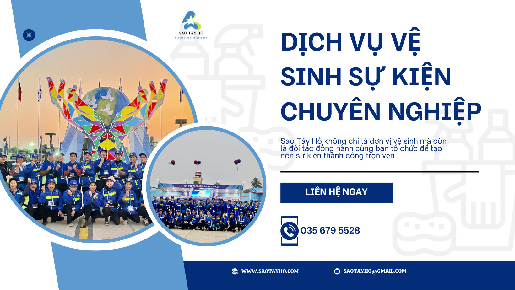 vệ sinh sự kiện