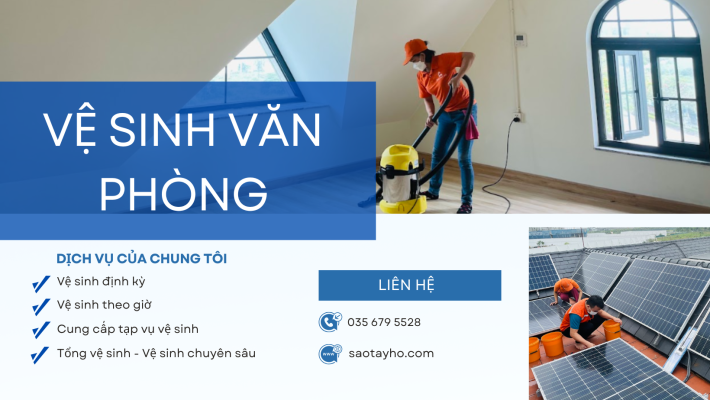 Vệ sinh văn phòng Hà Nội