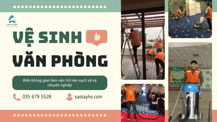 Vệ sinh văn phòng quận Thanh Xuân